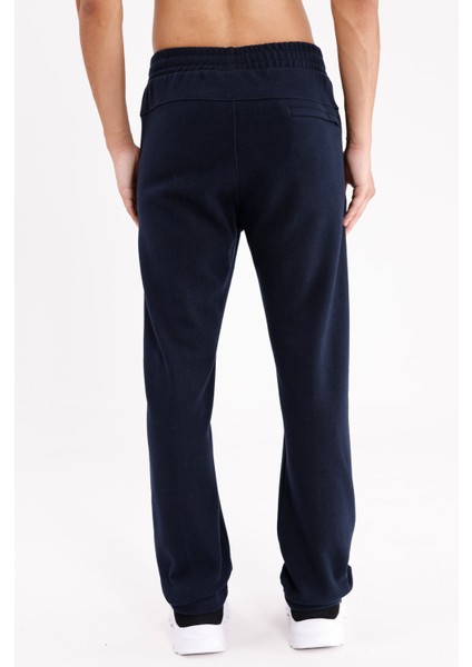 Selanik Dokulu Esnek Bel Kordonlu Rahat Kalıp Yan Cepli Paça Lastikli Eşofman Altı modelleri