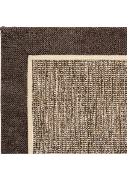 Lizbon Art 03 Balkon Halısı Hasır Doku Mutfak Halısı Çift Bordürlü Ithal Sisal Halı Yolluk modelleri