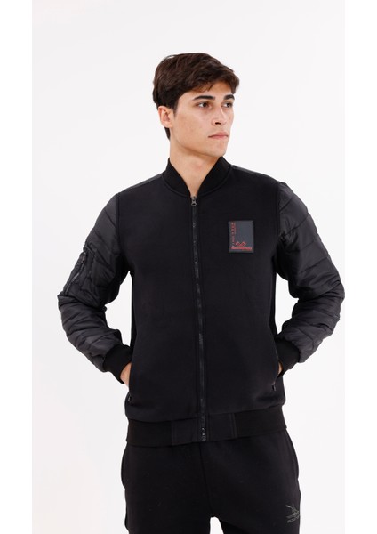 Kapitone Ön Panel Detaylı Polo Yakalı Cepli Rahat Kalıp Uzun Kollu Sweatshirt indirimleri
