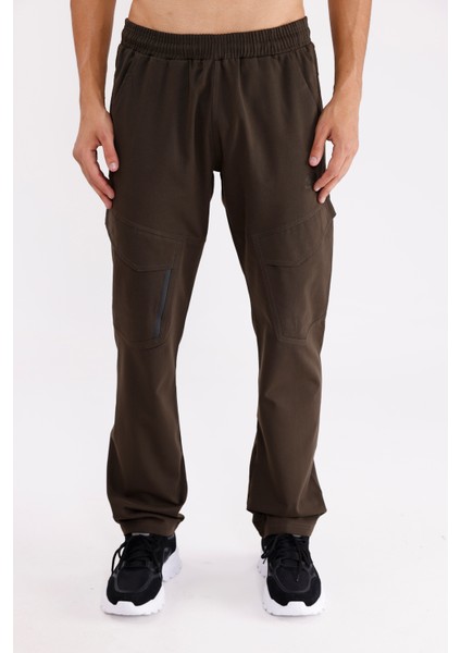 Ayarlanabilir Kordonlu Esnek Bel Yapılı Rahat Kalıp Yan Cepli Prego Model Eşofman Altı