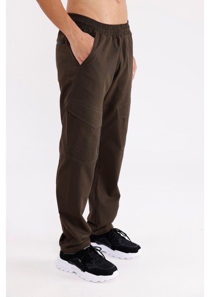 Ayarlanabilir Kordonlu Esnek Bel Yapılı Rahat Kalıp Yan Cepli Prego Model Eşofman Altı fırsatları