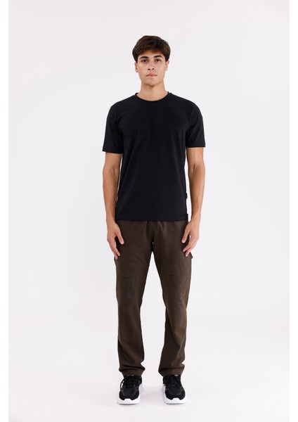 Ayarlanabilir Kordonlu Esnek Bel Yapılı Rahat Kalıp Yan Cepli Prego Model Eşofman Altı indirimleri