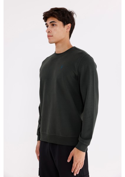 Modal Karışımlı Yumuşak Dokulu Rahat Kalıp Esnek Kullanım Sunan Sweatshirt fiyatları