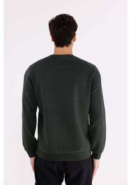 Modal Karışımlı Yumuşak Dokulu Rahat Kalıp Esnek Kullanım Sunan Sweatshirt modelleri