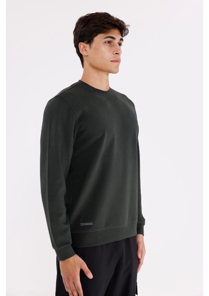 Modal Karışımlı Yumuşak Dokulu Rahat Kalıp Esnek Kullanım Sunan Sweatshirt fırsatları
