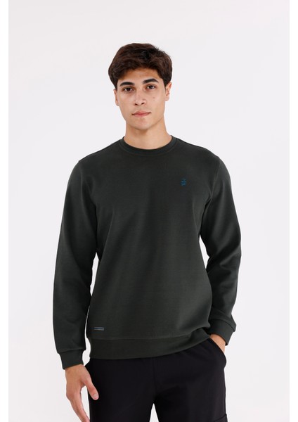 Modal Karışımlı Yumuşak Dokulu Rahat Kalıp Esnek Kullanım Sunan Sweatshirt indirimleri