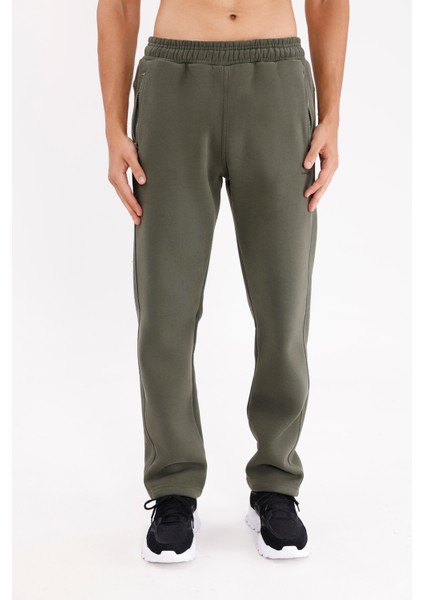 Yanları Fermuarlı Cepli Esnek Bel Lastikli Düz Paça Rahat Kalıp Eşofman Altı