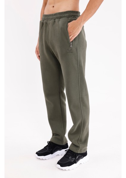 Yanları Fermuarlı Cepli Esnek Bel Lastikli Düz Paça Rahat Kalıp Eşofman Altı fiyatları