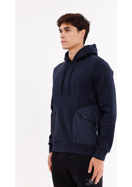 Rahat Kalıp Yumuşak Iç Yüzeyli Kordonlu Kapüşonlu Sweatshirt fiyatları