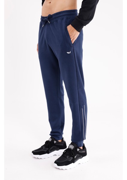 Modal Karışımlı Rahat Kalıp Kordonlu Elastik Bel Yan Cepli Reflektif Şerit Detaylı Ribana Paça Eşofman Altı fiyatları