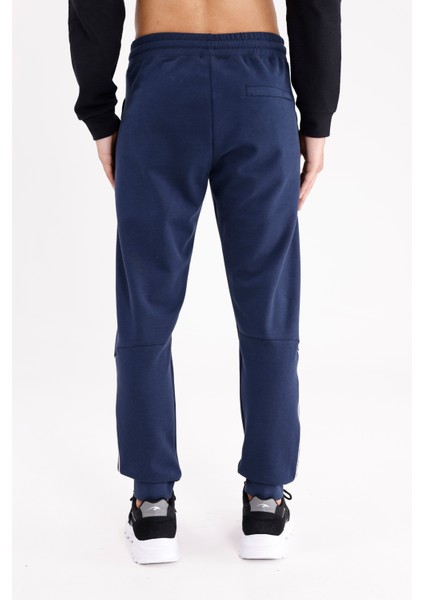 Modal Karışımlı Rahat Kalıp Kordonlu Elastik Bel Yan Cepli Reflektif Şerit Detaylı Ribana Paça Eşofman Altı modelleri