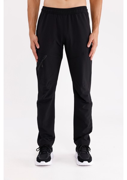 Fermuarlı Yan Cep Detaylı Esnek Bel Düz Paça Ergonomik Dikişli Konforlu Şehir Stili Eşofman Altı