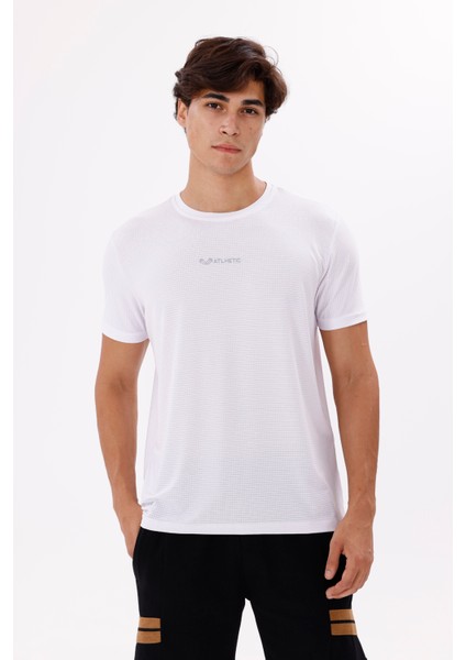 Yumuşak Jarse Kumaşlı Bisiklet Yaka Rahat Kalıp Nefes Alabilen Temel Parça Tişört indirimleri