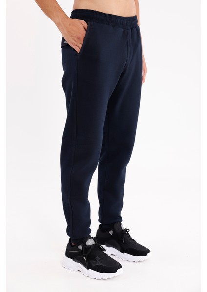 Esnek Bel Lastikli Yan Cepli Kapaklı Arka Cepli Tonal Logolu Rahat Kalıp Düz Paça Eşofman Altı fırsatları