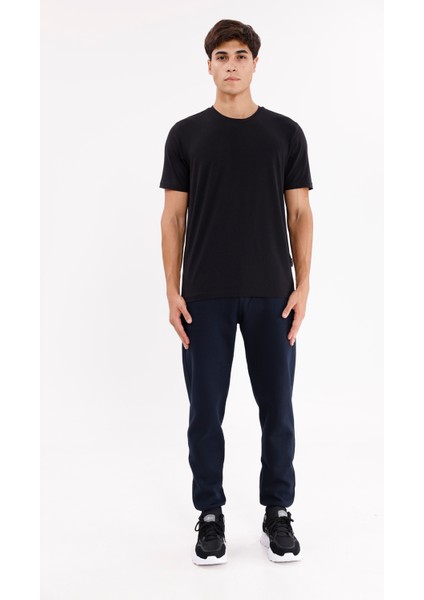 Esnek Bel Lastikli Yan Cepli Kapaklı Arka Cepli Tonal Logolu Rahat Kalıp Düz Paça Eşofman Altı indirimleri