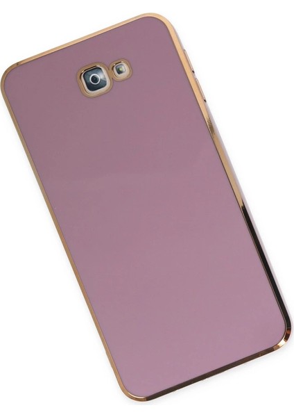 Buğz Samsung Galaxy J7 Prime Kılıf Volet Silikon - Mor fiyatları