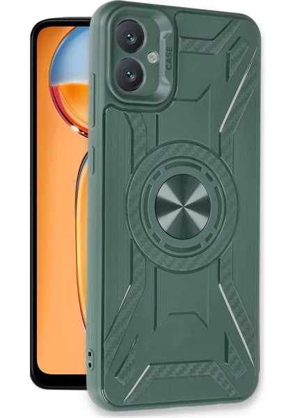 Buğz Newface Samsung Galaxy A05 Kılıf Lincoln Silikon - Koyu Yeşil fiyatları