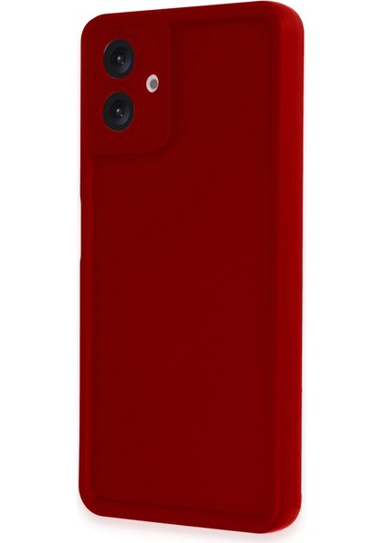 Buğz Samsung Galaxy A06 Kılıf Viera Silikon - Kırmızı