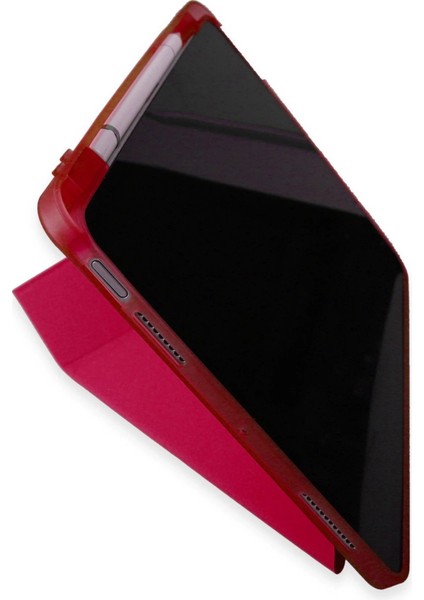 Xiaomi Pad 6 Kılıf Kalemlikli Mars Tablet Kılıfı - KIRMIZI-(5796) indirimleri