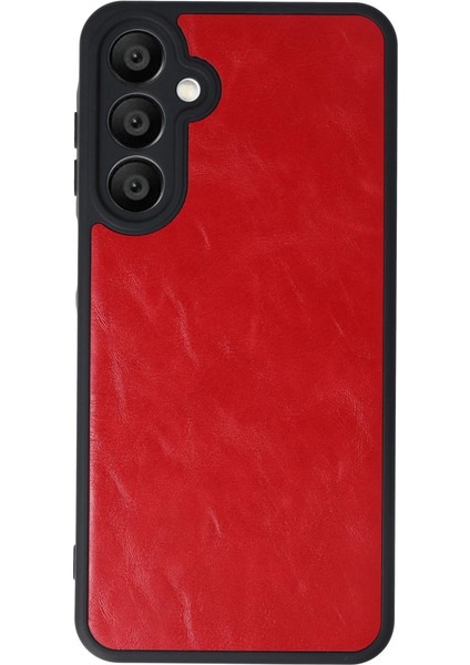Buğz Samsung Galaxy A16 5g Kılıf Aras Deri Kapak - Kırmızı fiyatları