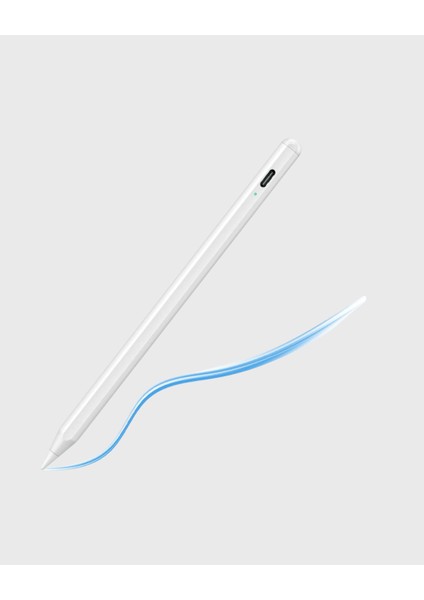 Type-C Şarjlı Dokunmatik Kalem – iPad iPhone ve Android Uyumlu Sessiz Çalışan modelleri