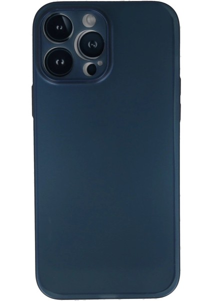 Buğz Iphone 13 Pro Kılıf Pp Ultra Ince Kapak - Mavi