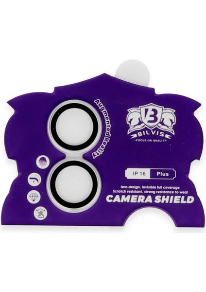 iPhone 16 Bilvis Titan Kamera Lens - GÜMÜŞ-(5796) fiyatları
