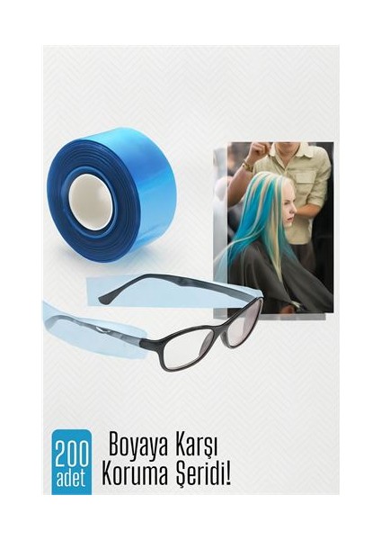 Hsnet Gözlük Koruyucu Film – Kuaförler Için Hijyenik Koruma 200 Adet