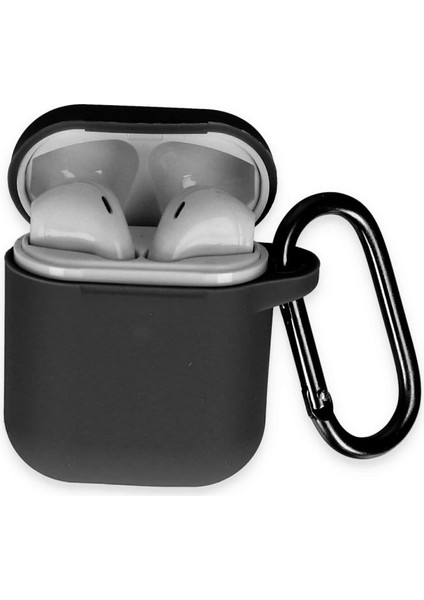 Buğz Airpods 2 (2.nesil) Hang Kılıf - Siyah