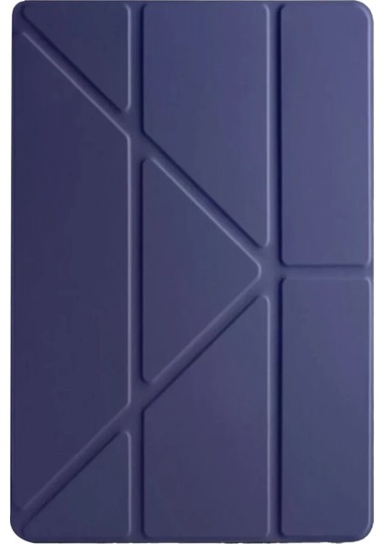 Huawei Matepad Pro 12.2 2025 Kalemlikli Mars Tablet Kılıfı - LACIVERT-(5796)