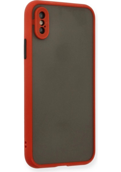 Buğz Iphone x Kılıf Montreal Silikon Kapak - Kırmızı fiyatları