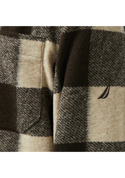 Erkek Kahverengi Classic Fit Gömlek W57431T.20C indirimleri