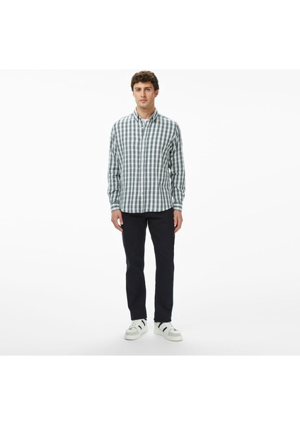 Erkek Yeşil Kareli Classic Fit Gömlek W57417T.3YG modelleri