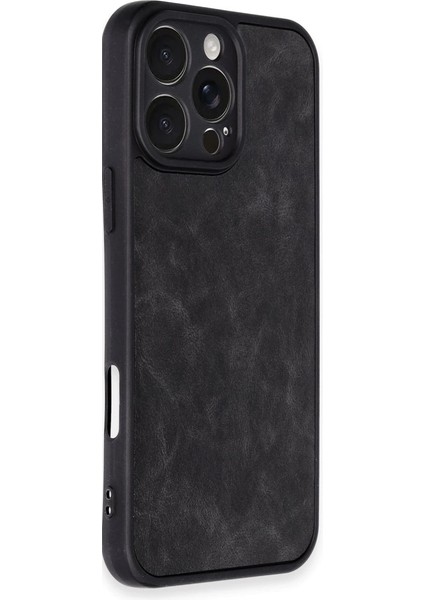 Buğz Iphone 16 Pro Kılıf Aras Deri Kapak - Siyah fiyatları