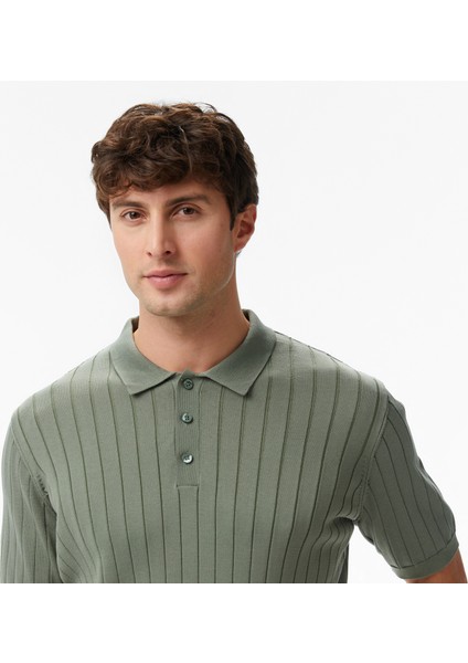 Erkek Mavi Classic Fit Kazak S57307T.3ST fırsatları