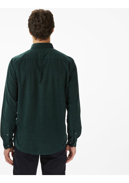 Erkek Yeşil Classic Fit Gömlek W57424T.3KF fiyatları