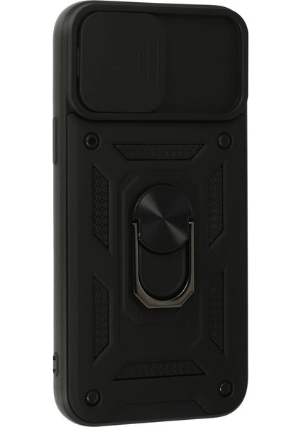 Buğz Iphone 13 Pro Max Kılıf Pars Lens Yüzüklü Silikon - Siyah fiyatları