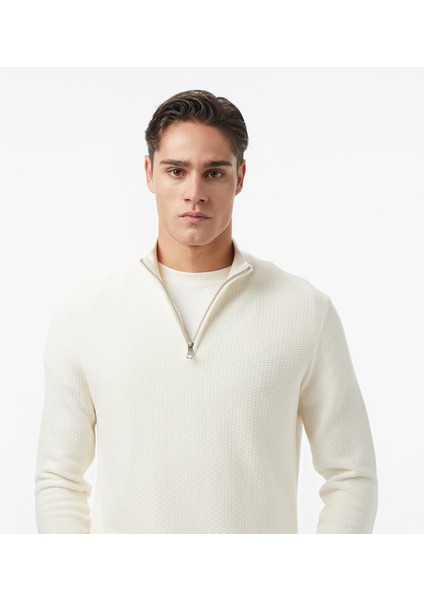 Erkek Krem Classic Fit Kazak S57230T.1MA fırsatları