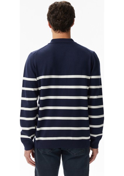 Erkek Lacivert Regular Fit Kazak S57231T.4NV fiyatları