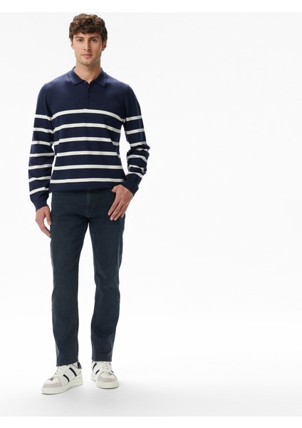Erkek Lacivert Regular Fit Kazak S57231T.4NV modelleri
