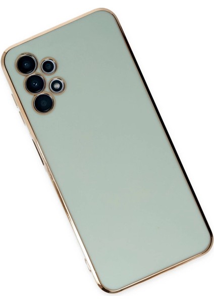 Buğz Samsung Galaxy A13 4g Kılıf Volet Silikon - Açık Yeşil modelleri