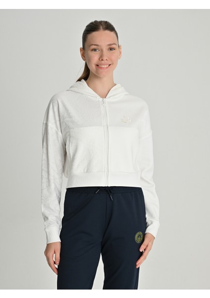 Kadın Trend Palamut Pattern Sweat