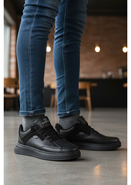 Siyah Bağcıklı Erkek Casual Ayakkabı 508 M modelleri