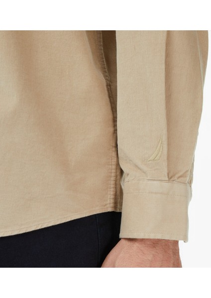 Erkek Bej Classic Fit Gömlek W57424T.12X indirimleri