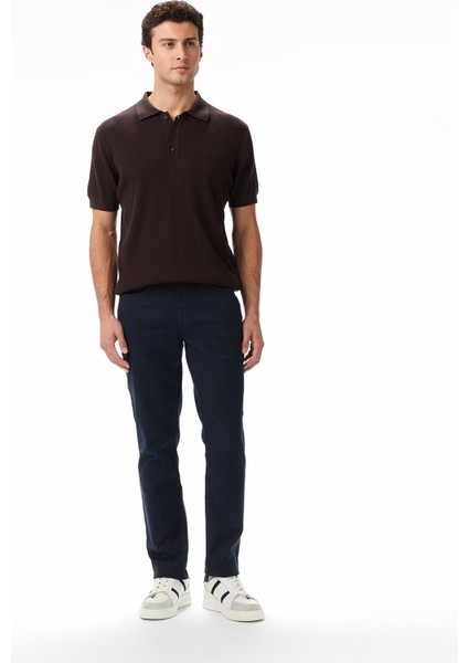 Erkek Kahverengi Regular Fit Kısa Kollu Triko S55110T.20C modelleri