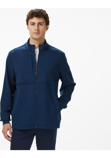 Erkek Lacivert Classic Fit Sweatshirt K57078T.4NV