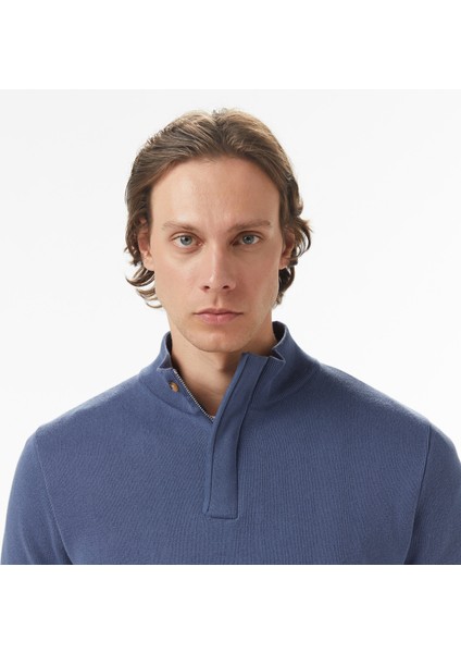 Erkek Mavi Classic Fit Kazak S57220T.4VT fırsatları