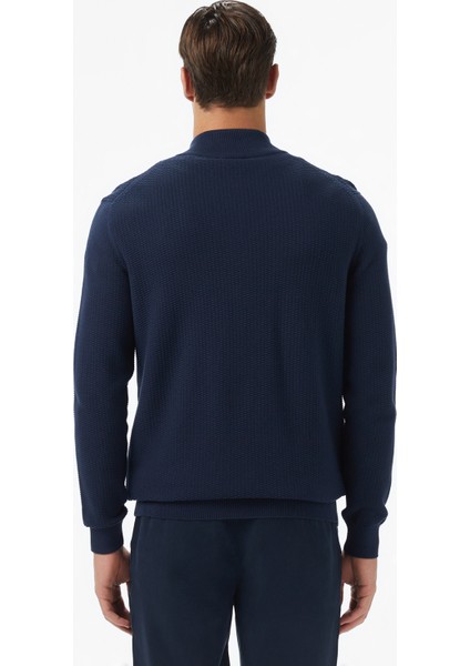 Erkek Lacivert Classic Fit Kazak S57230T.4NV fiyatları