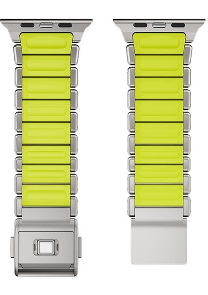 Apple Watch 6 5 4 3 2 1 Se 42 44 mm Uyumlu Titanyum Kordon Silikon Iç Yüzey Hafif Premium Kayış modelleri