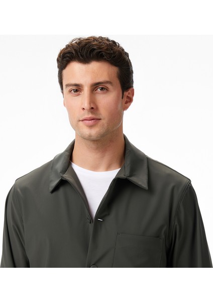 Erkek Yeşil Regular Fit Gömlek W57700T.3CV fırsatları